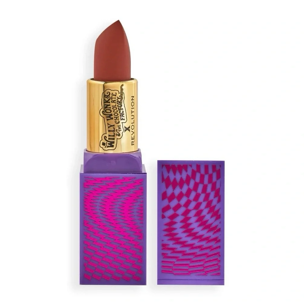 Revolution x Willy Wonka Chocolate Lipstick